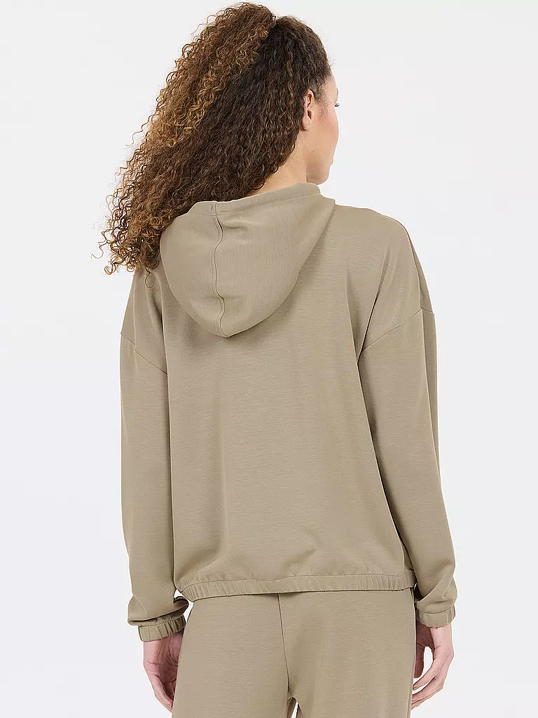 ATHLECIA | Damen Fitnesshoodie Namier | Camel