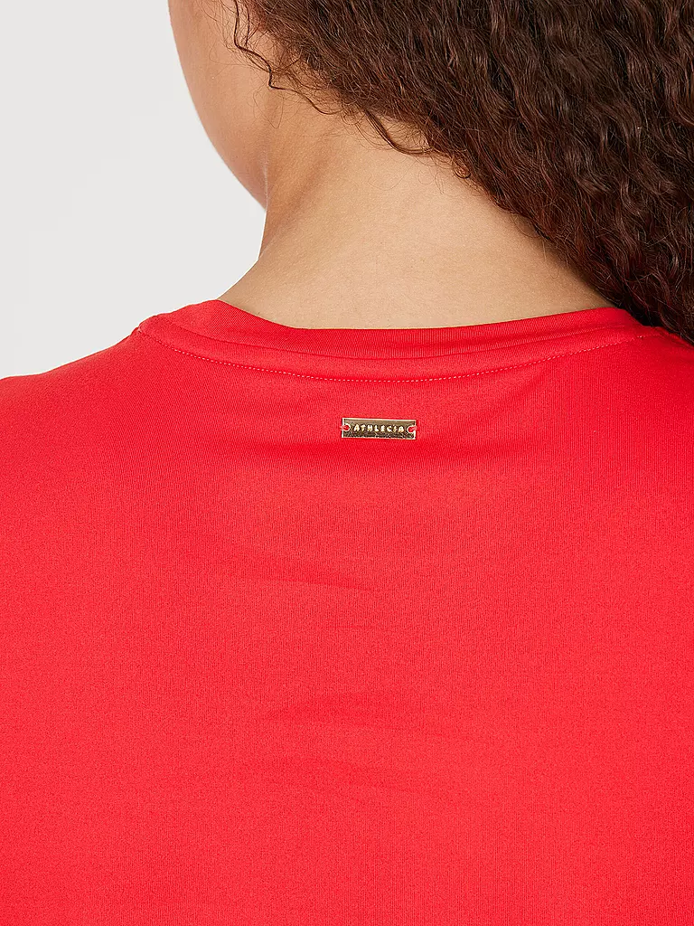 ATHLECIA | Damen Fitnessshirt Almi | Rojo
