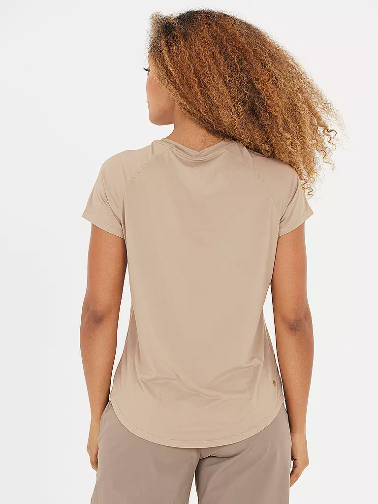 ATHLECIA | Damen Fitnessshirt Gaina  | Camel