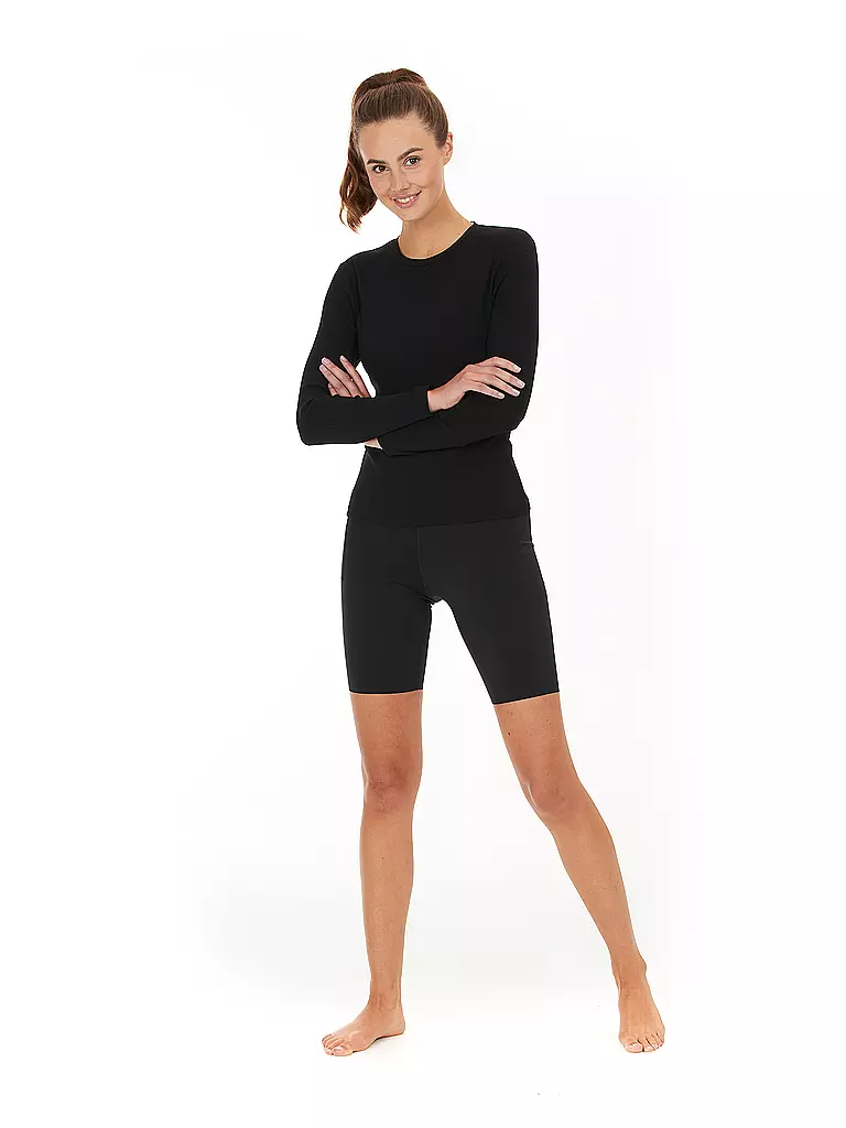 ATHLECIA | Damen Fitnessshirt Lankae | Negro