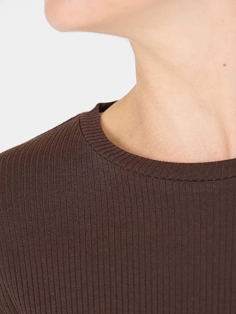 ATHLECIA | Damen Fitnessshirt Lankae | Marrón