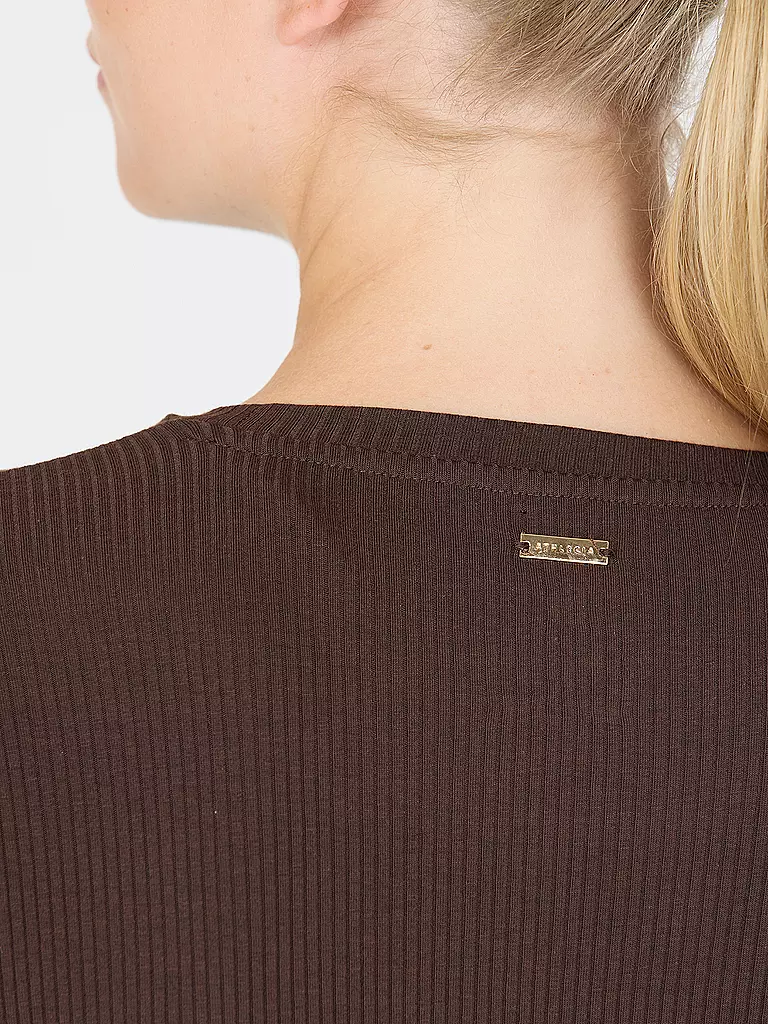 ATHLECIA | Damen Fitnessshirt Lankae | Marrón