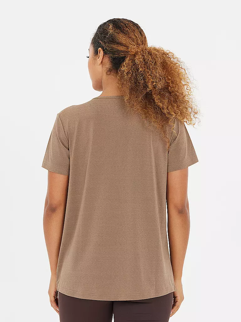 ATHLECIA | Damen Fitnessshirt Lizzy | Marrón