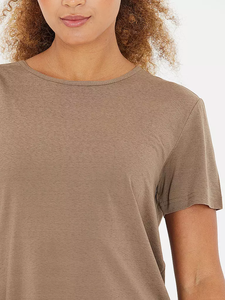 ATHLECIA | Damen Fitnessshirt Lizzy | Marrón