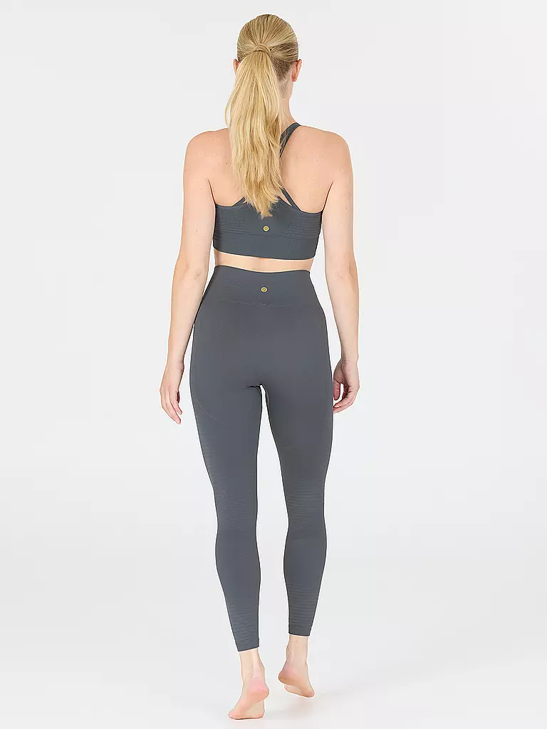 ATHLECIA | Damen Fitnesstight Seamless Nagar | Azul oscuro