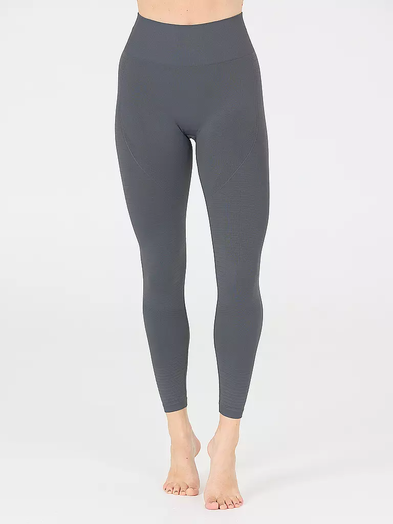 ATHLECIA | Damen Fitnesstight Seamless Nagar | Azul oscuro
