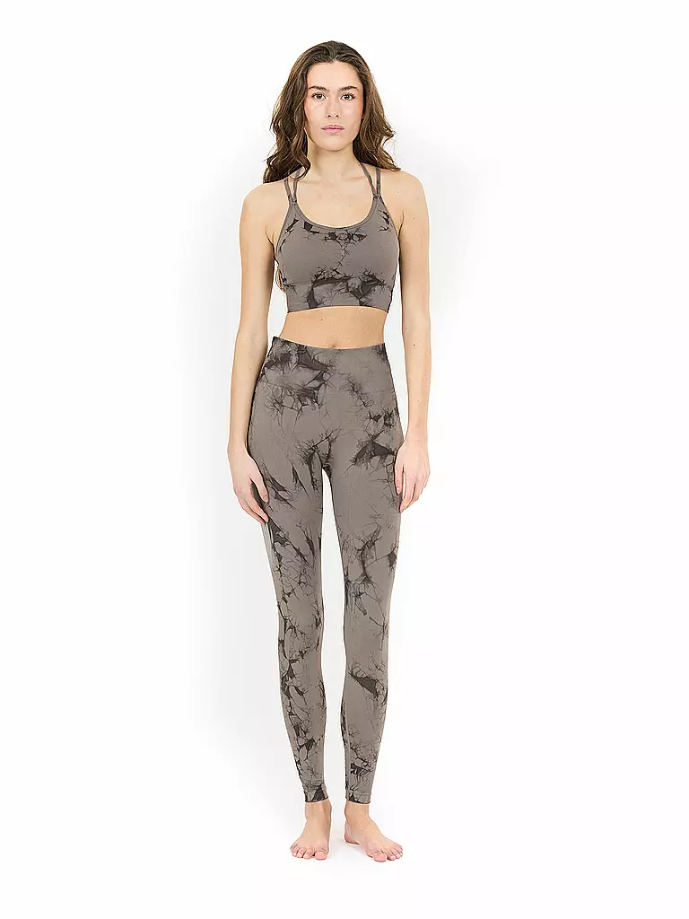 ATHLECIA | Damen Fitnesstight Theresa Seamless | Camel