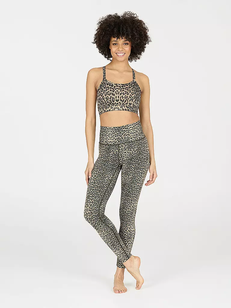 ATHLECIA | Mallas de fitness Winda para mujer | Beige