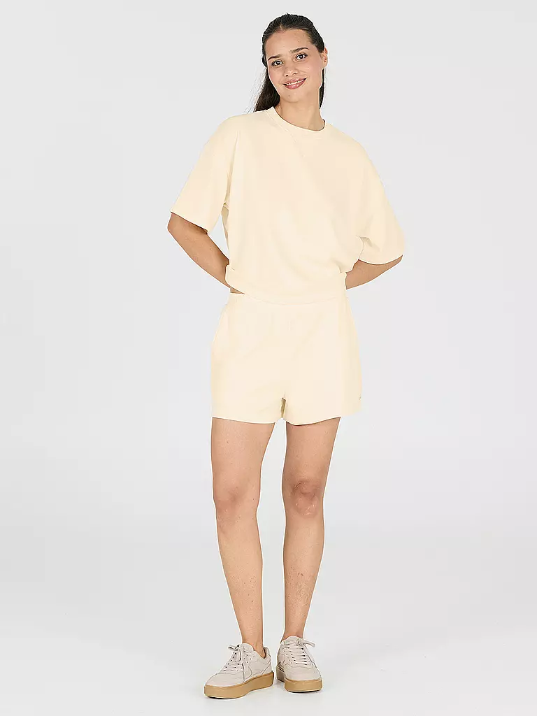 ATHLECIA | Pantalón corto de fitness Crecy para mujer | Crema