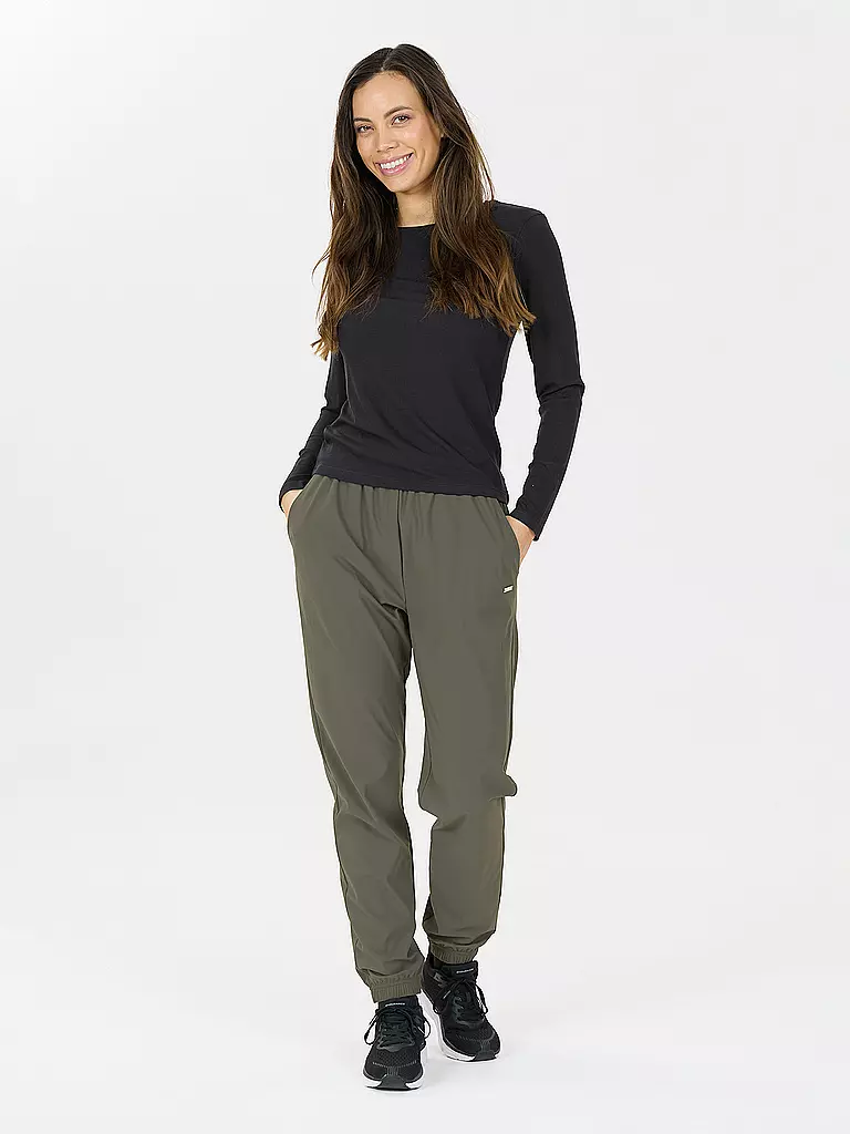 ATHLECIA | Pantalones de fitness Amis Stretch para mujer | Oliva