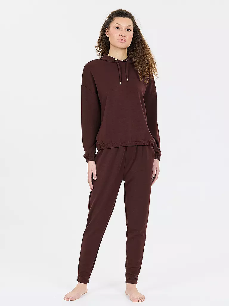 ATHLECIA | Pantalones de fitness Jacey para mujer | Rojo oscuro