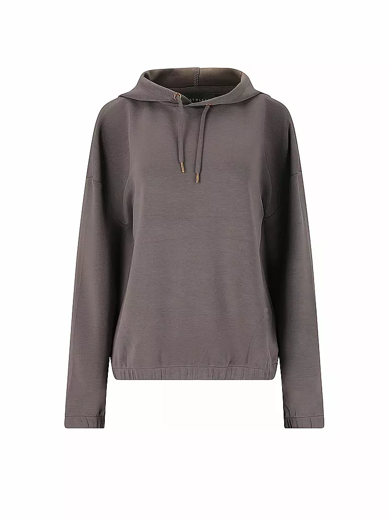 ATHLECIA | Sudadera con capucha de fitness Namier para mujer | Marrón