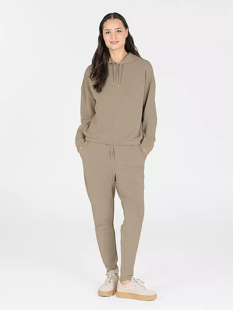 ATHLECIA | Sudadera con capucha de fitness Namier para mujer | Camel