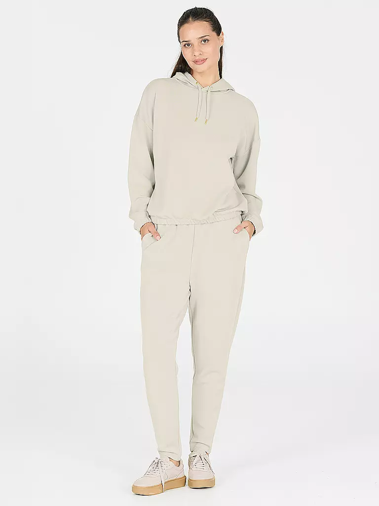 ATHLECIA | Sudadera con capucha de fitness Namier para mujer | Beige