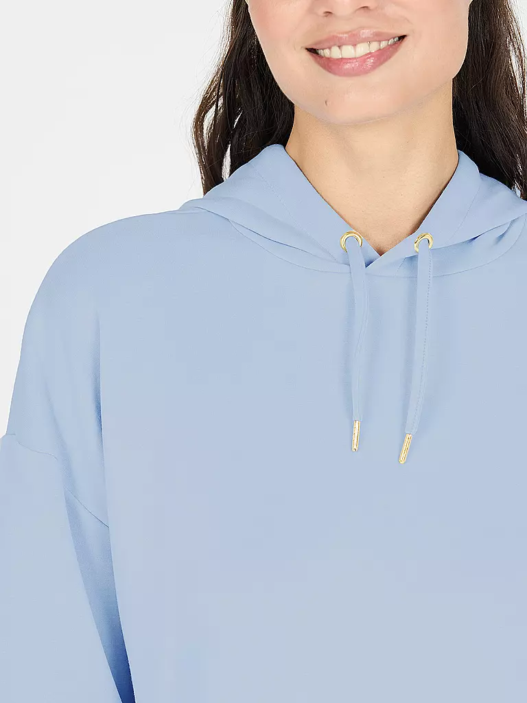 ATHLECIA | Sudadera con capucha de fitness Namier para mujer | Azul claro