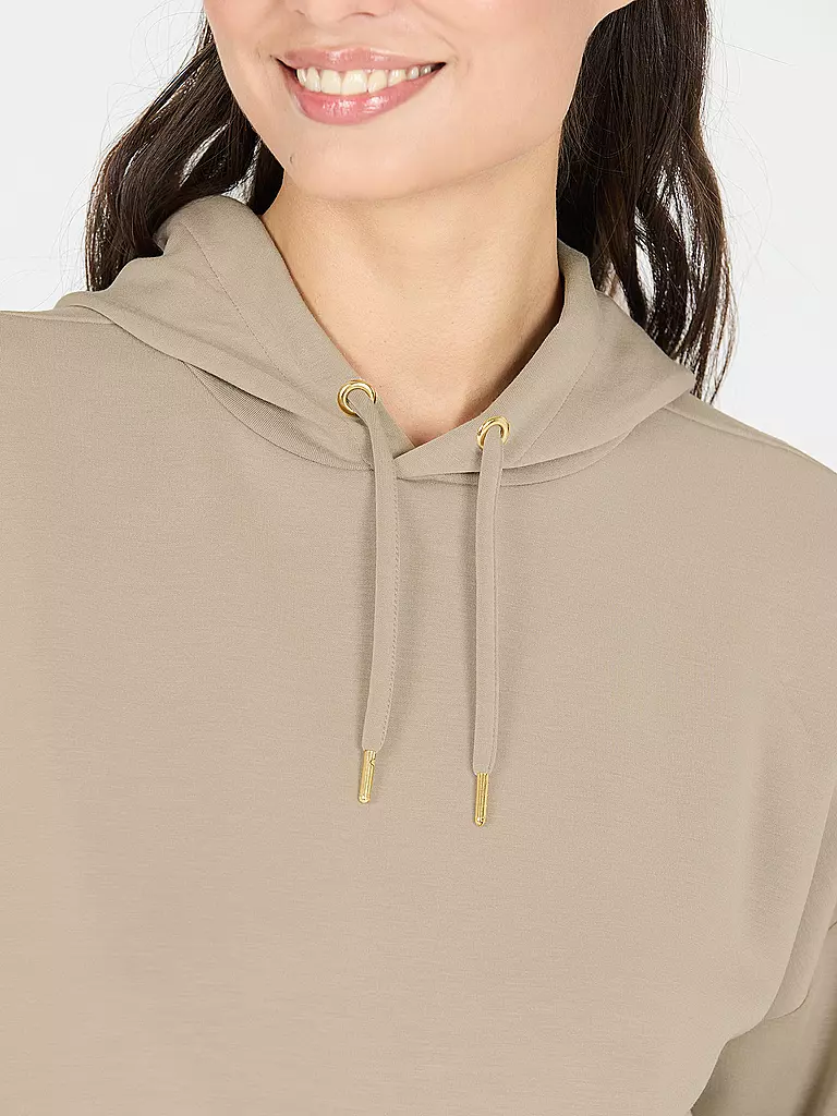 ATHLECIA | Sudadera con capucha de fitness Namier para mujer | Camel