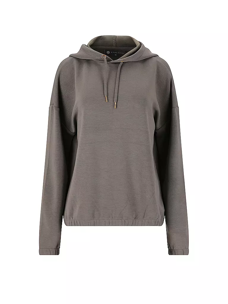ATHLECIA | Sudadera con capucha deportiva Namier para mujer | Oliva