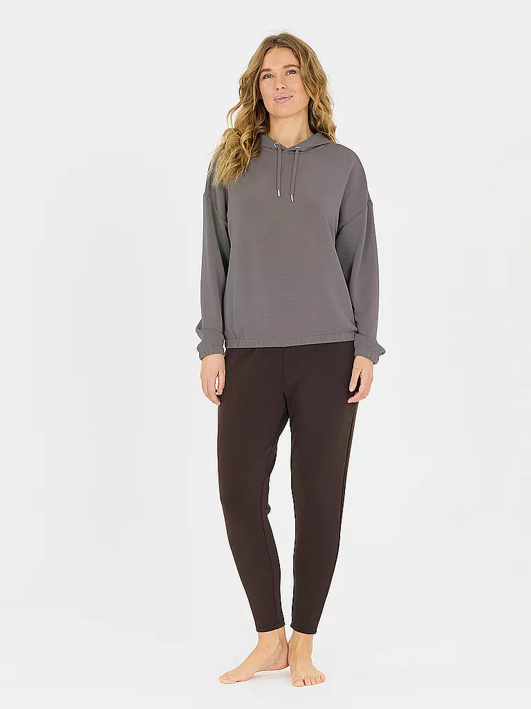 ATHLECIA | Sudadera con capucha deportiva Namier para mujer | Oliva
