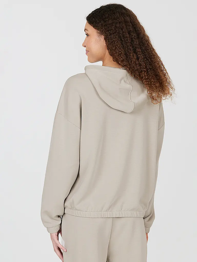 ATHLECIA | Sudadera con capucha para fitness Namier para mujer | Beige