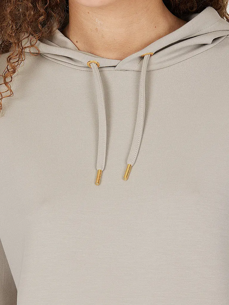 ATHLECIA | Sudadera con capucha para fitness Namier para mujer | Beige