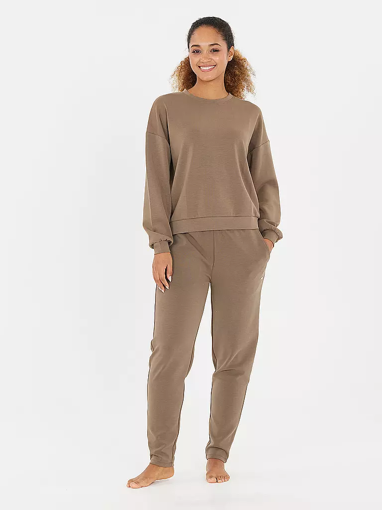 ATHLECIA | Sudadera de fitness Jillnana para mujer | Marrón