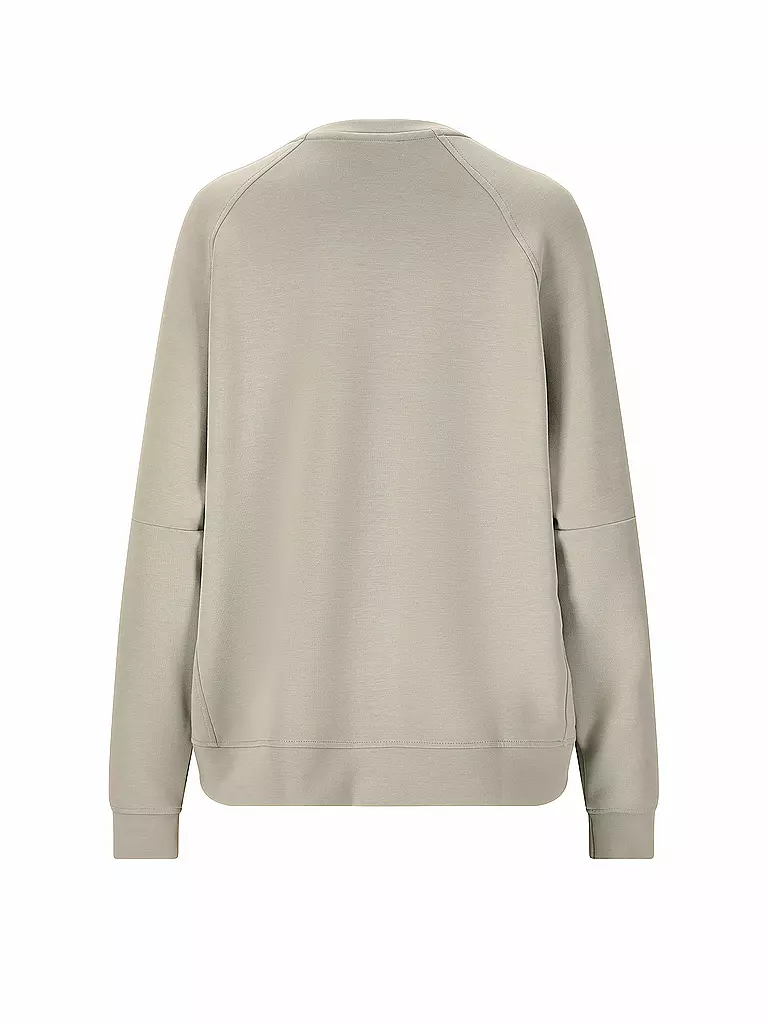 ATHLECIA | Sudadera de fitness para mujer Jacey con cuello redondo | Beige