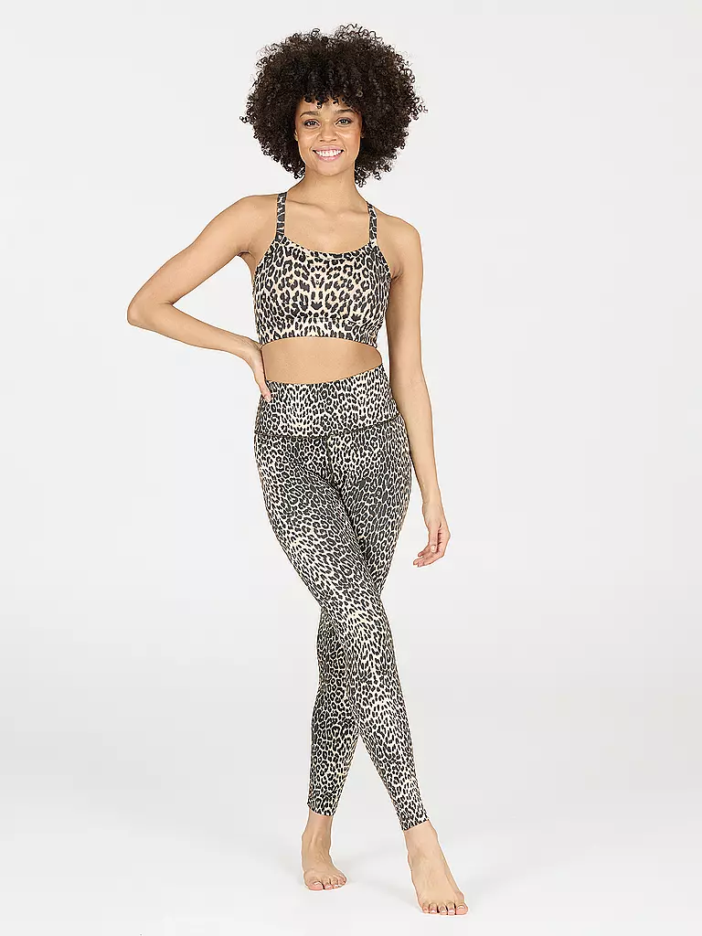 ATHLECIA | Sujetador deportivo Bloom Medium Support para mujer | Beige