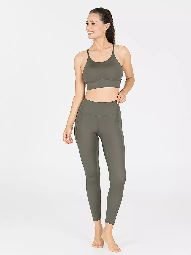 ATHLECIA | Sujetador deportivo para mujer Elli Low Support | Oliva