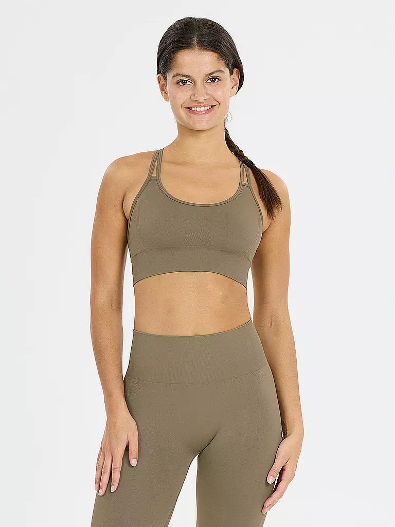 ATHLECIA | Sujetador deportivo para mujer Missor sin costuras de soporte bajo |