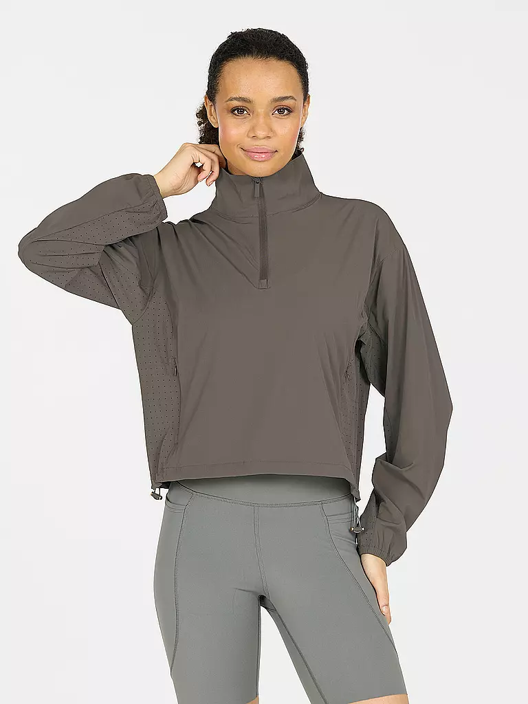 ATHLECIA | Sweater de mujer Sharma con cremallera de 1/2 |