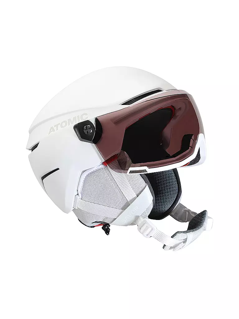 ATOMIC | Casco de esquí para niños Savor Visor JR | Blanco