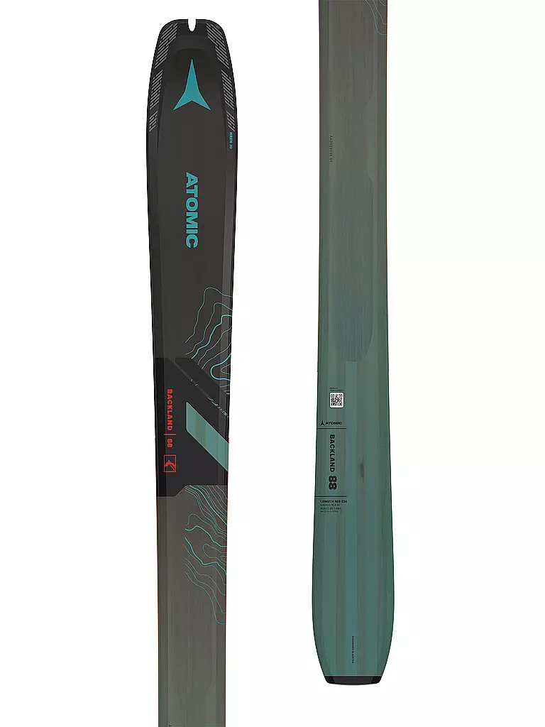 ATOMIC | Esquí de travesía Backland 88 | Negro