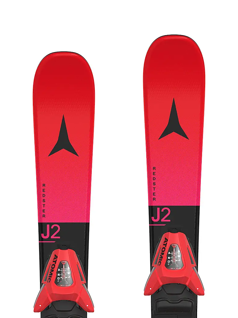 ATOMIC | Set de esquí para niños Redster J2 70-90 + C 5 GW | Rojo