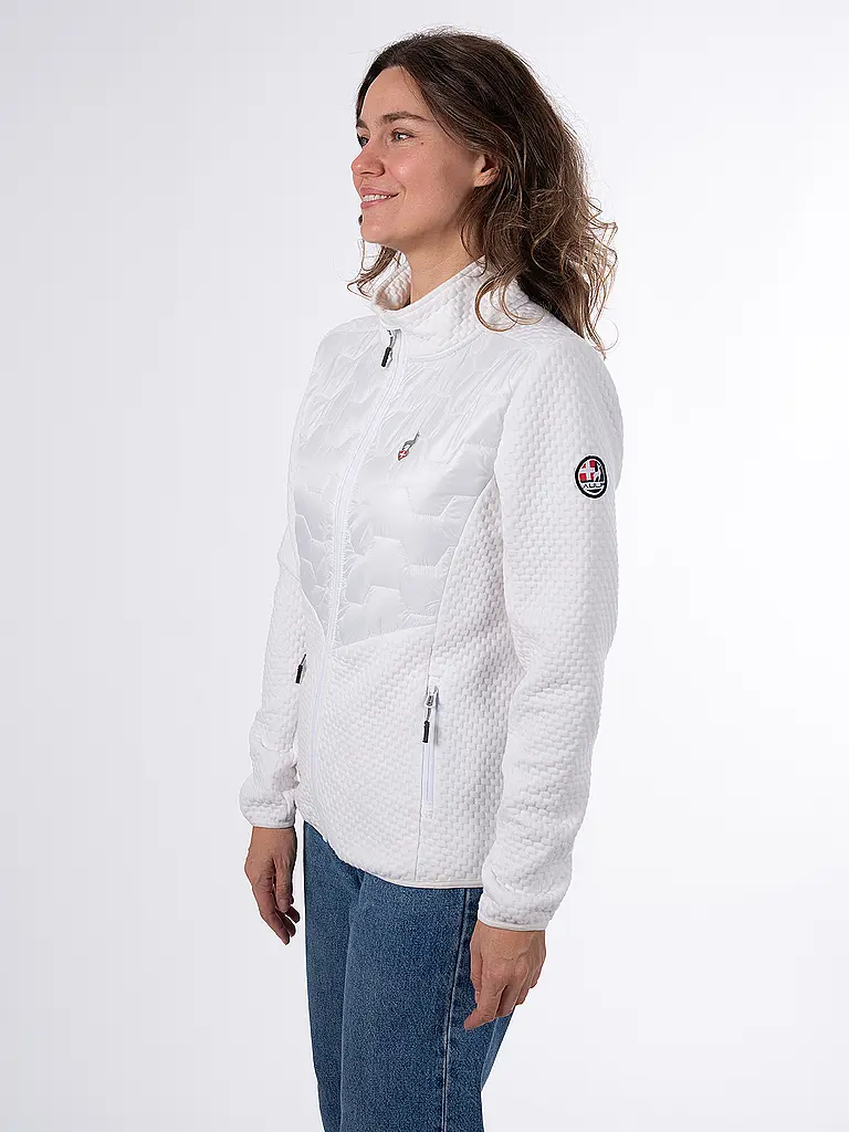 AULP | Chaqueta híbrida Celsi para mujer | Blanco