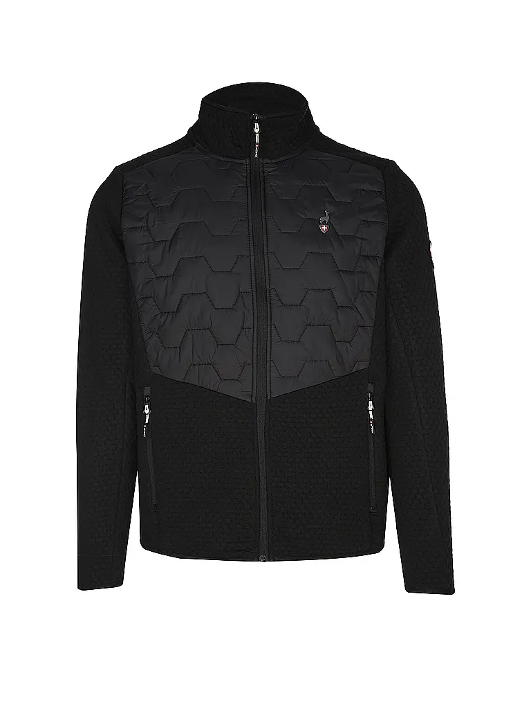 AULP | Chaqueta híbrida Chaun para hombre | Negro
