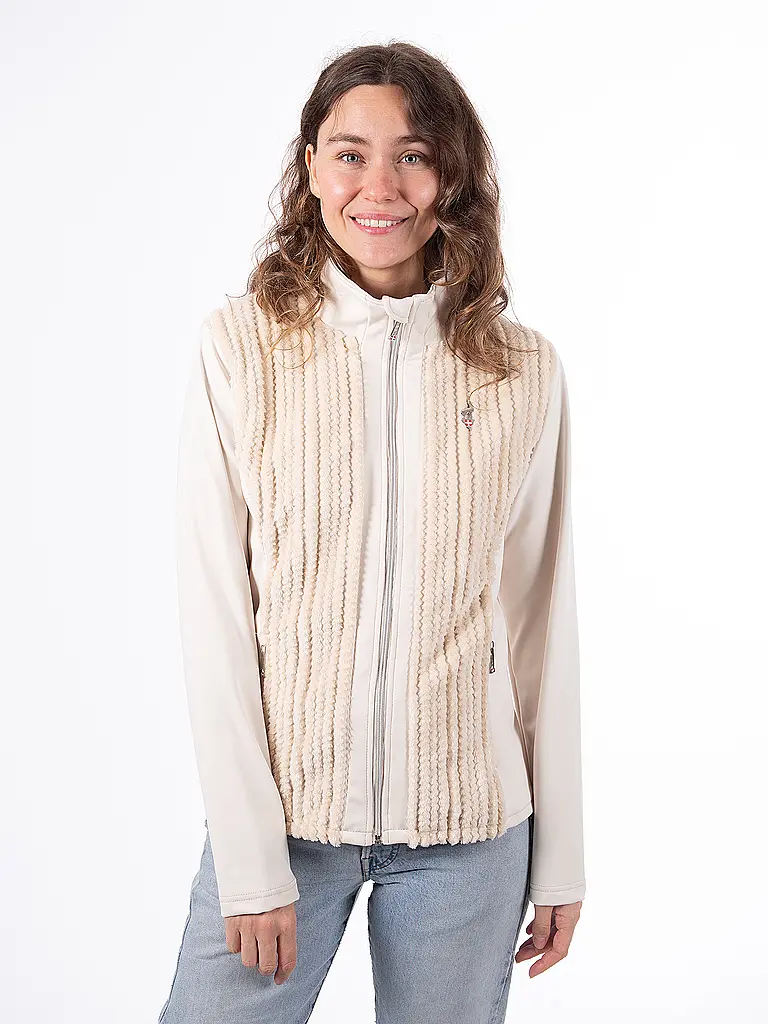 AULP | Chaqueta polar Cissy para mujer | Beige