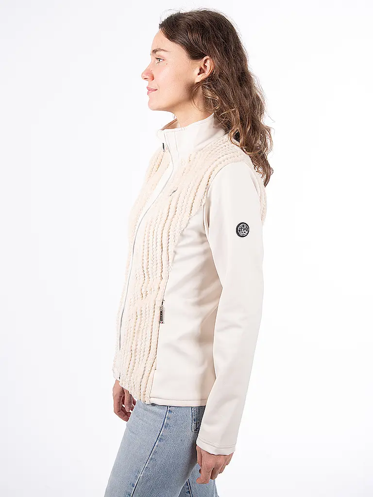 AULP | Chaqueta polar Cissy para mujer | Beige