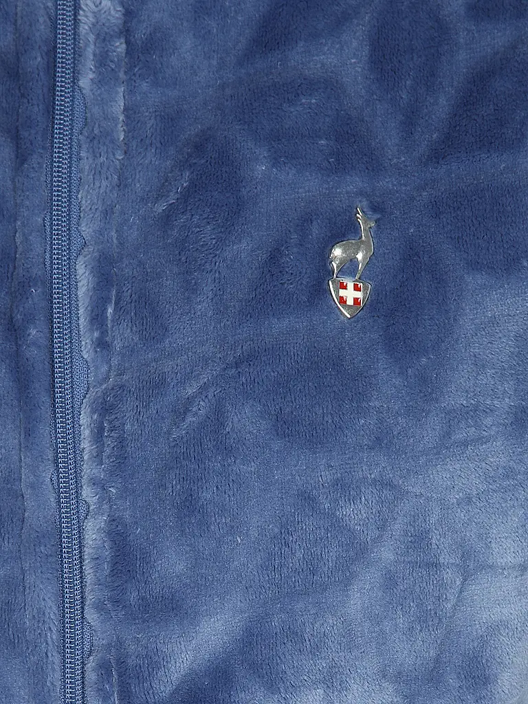 AULP | Chaqueta polar de mujer Polaire Nelte con capucha | Azul