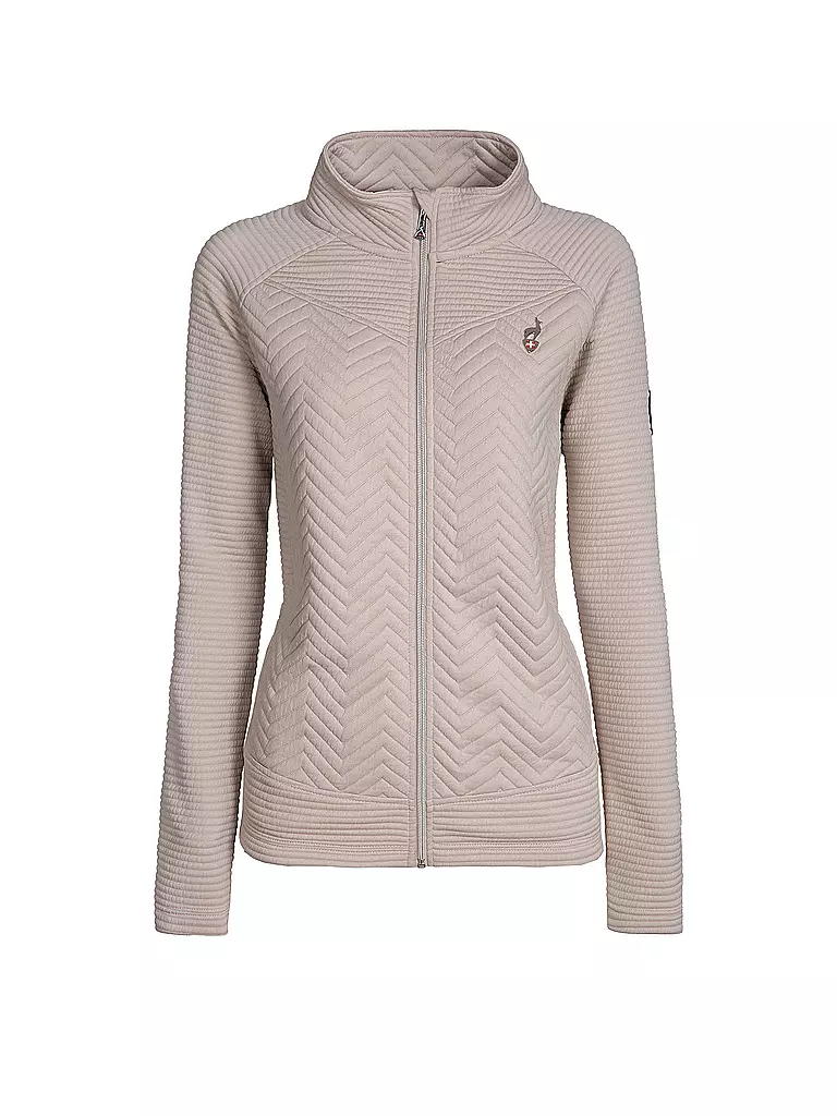AULP | Chaqueta polar de mujer Simix Jaquard | Crema