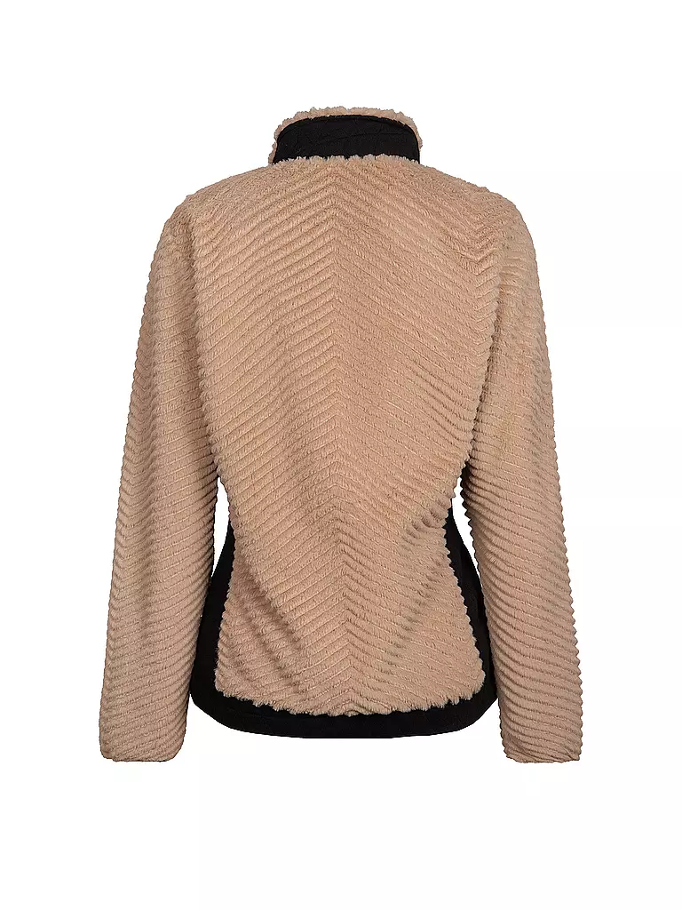 AULP | Damen Fleecejacke Vahan Faux Fur | Marrón