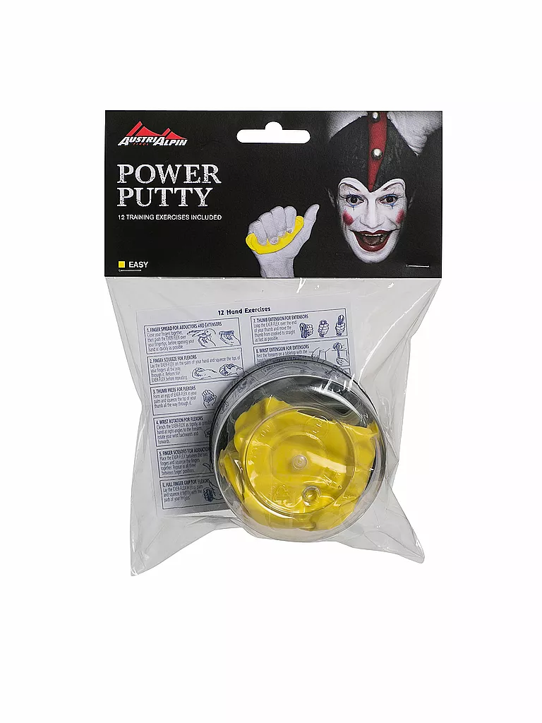 AUSTRIALPIN | Masilla de entrenamiento Power Putty Ligera | Amarillo