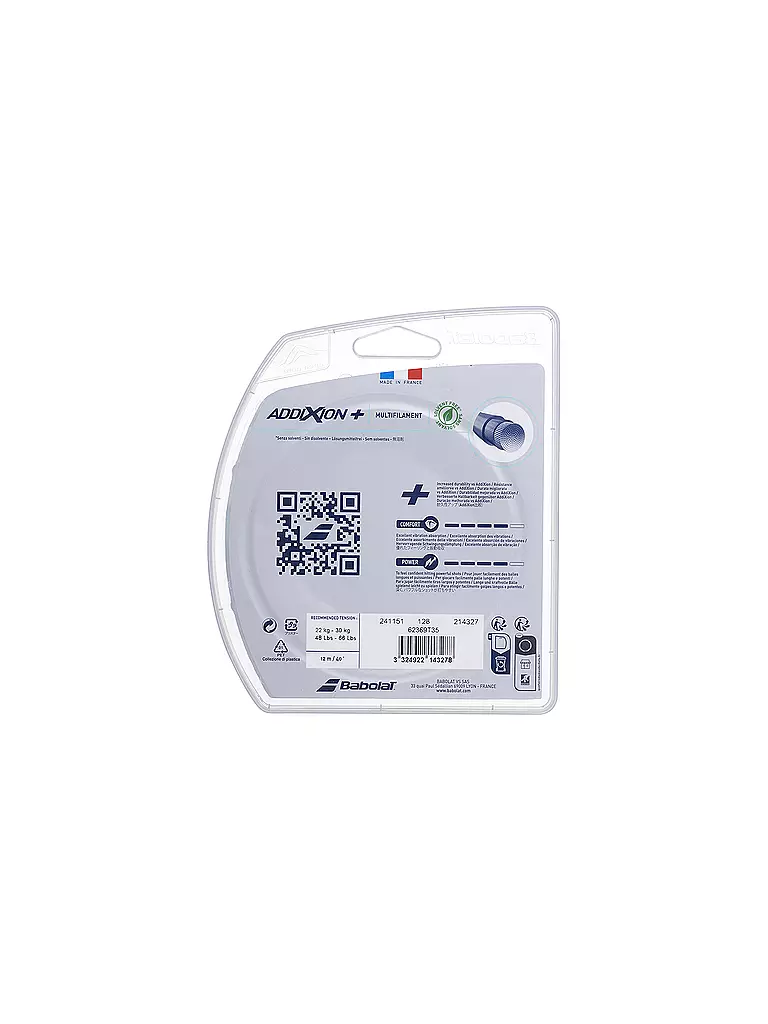 BABOLAT | Cuerda de tenis AddiXion + 12M |