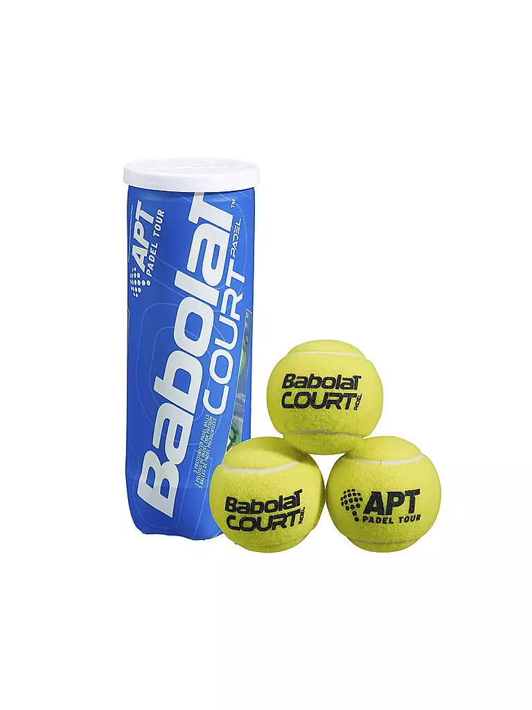 BABOLAT | Pelotas de pádel Court X3 | Amarillo