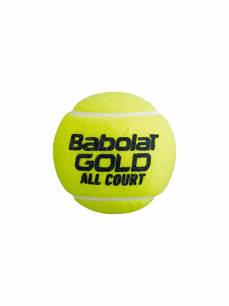 BABOLAT | Pelotas de tenis Gold, bote de 4 | Amarillo