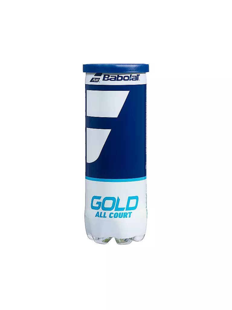 BABOLAT | Pelotas de tenis Gold, lata de 3 unidades | Amarillo