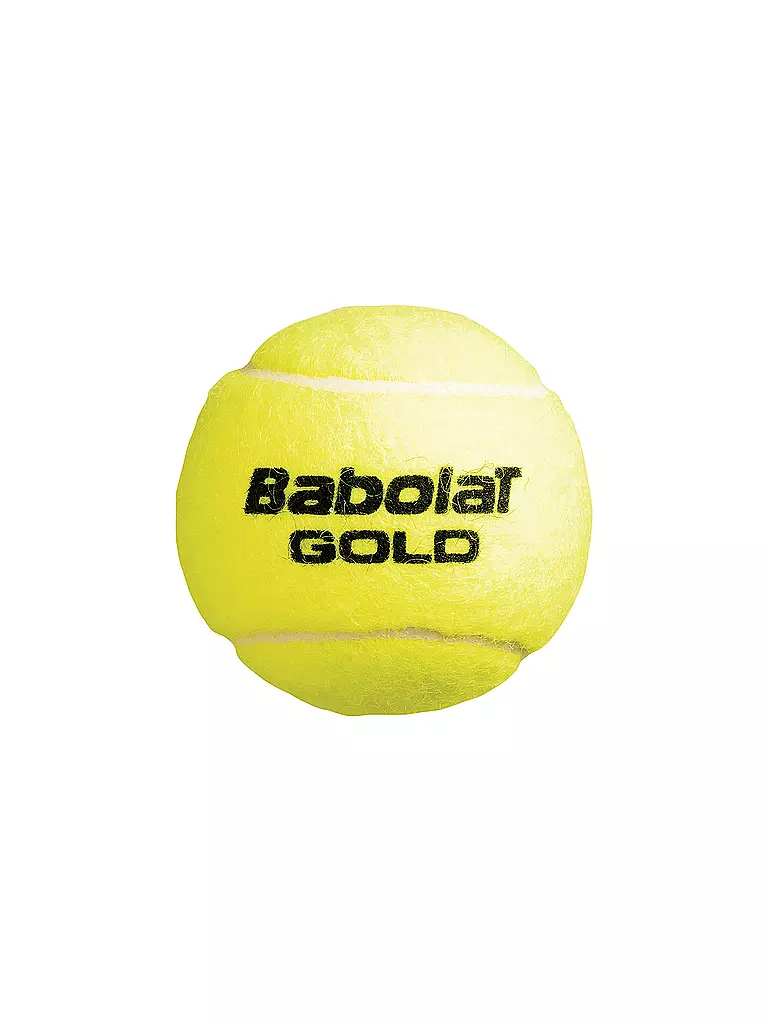 BABOLAT | Pelotas de tenis Gold, lata de 3 unidades | Amarillo