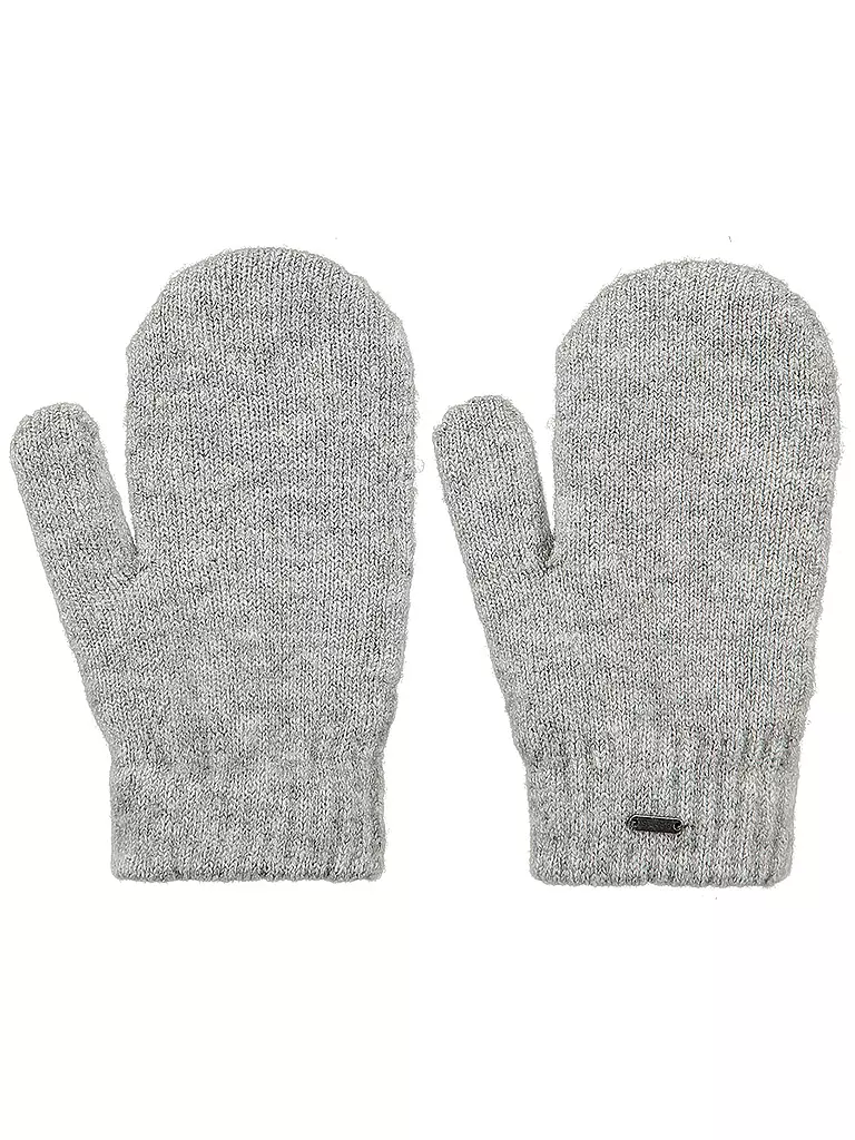 BARTS | Manoplas de punto Shae para niños | Gris claro