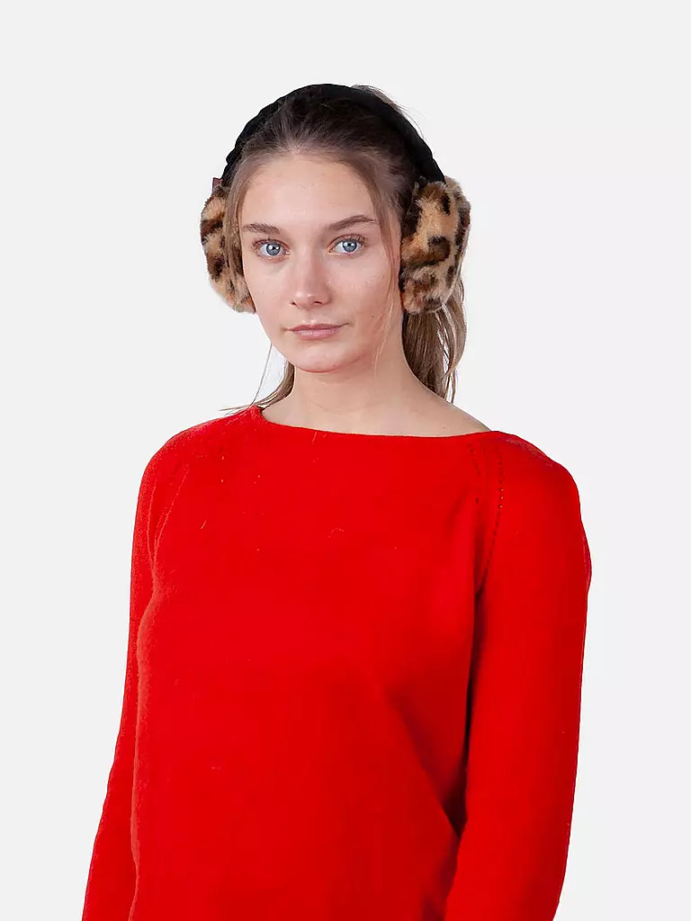 BARTS | Orejeras Plush | Marrón claro