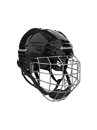 BAUER | Casco de hockey sobre hielo Re-Akt 55 para hombre con rejilla