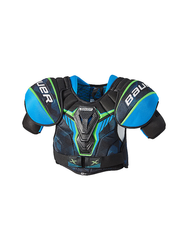 Hombreras de hockey para niños X Junior negro S/61-66CM